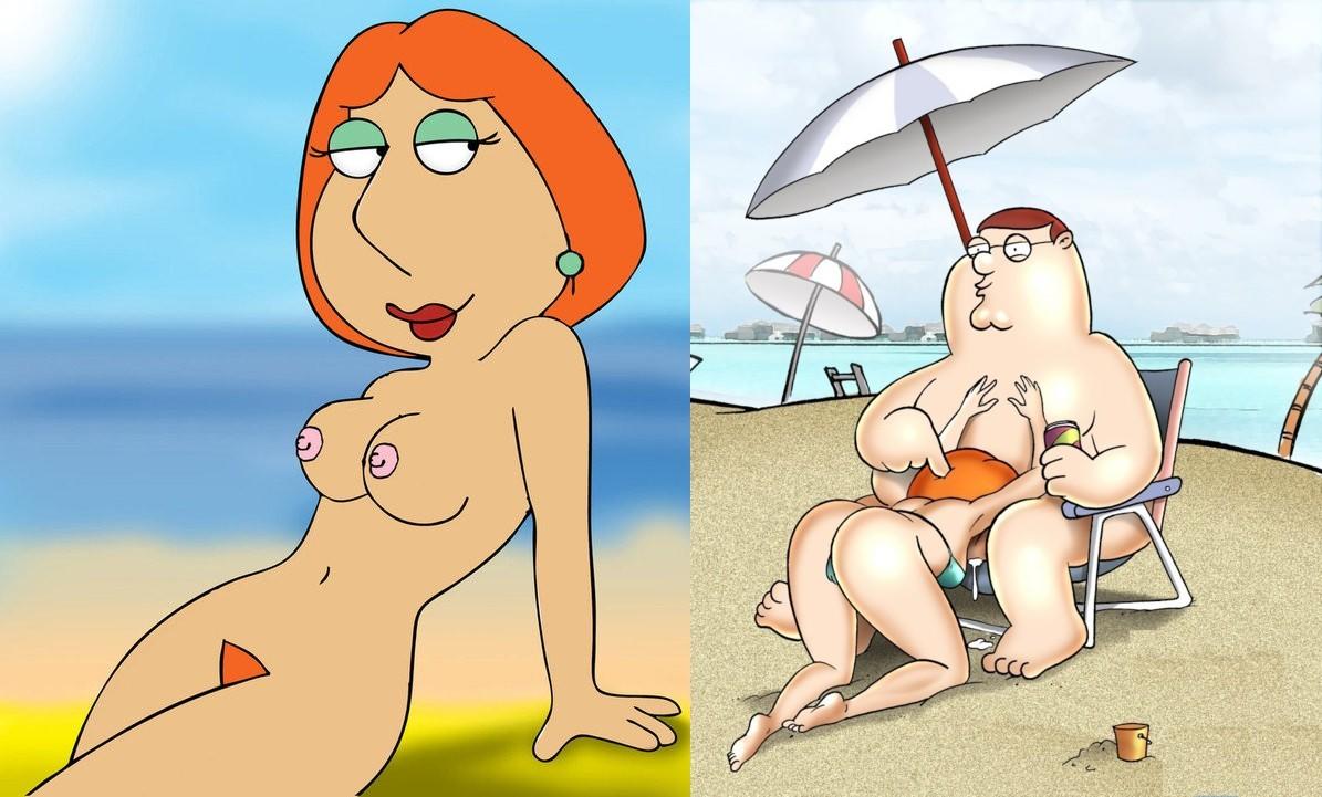 Family Guy (Lois on the Beach) .